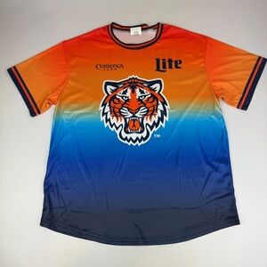 Detroit Tigers Mens Size XL Sga Soccer Jersey Shirt Tigres FC Miller Lite